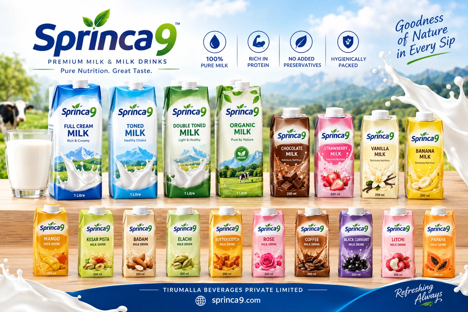 Flavoured milk