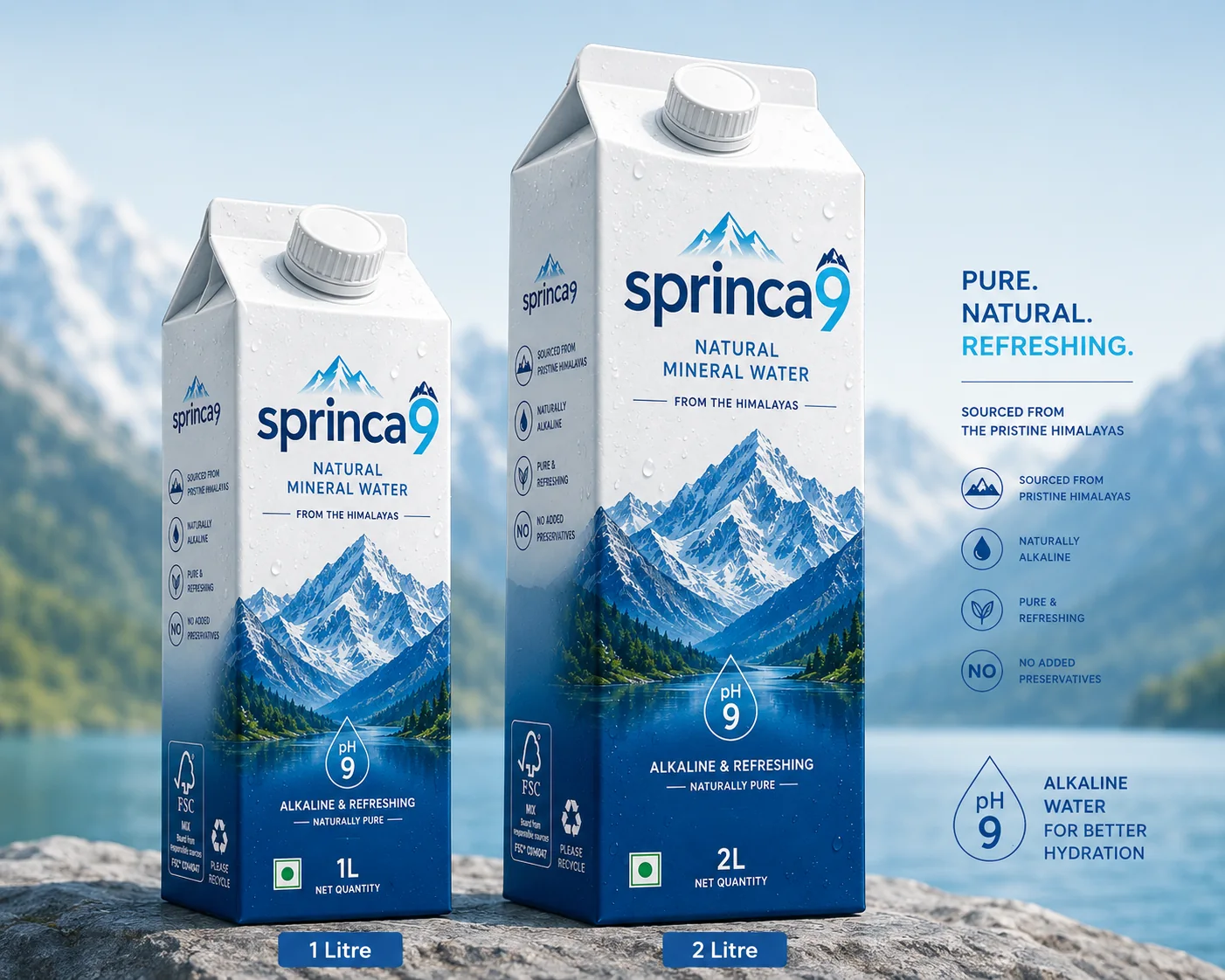 Water · Larger Packs